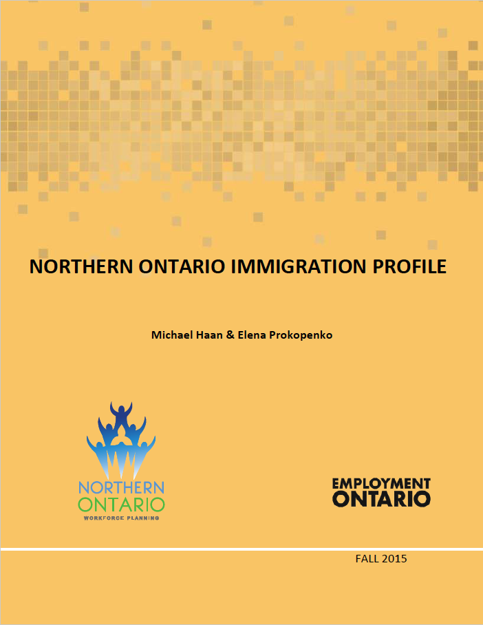 Northern Ontario Immigration Profile 2015