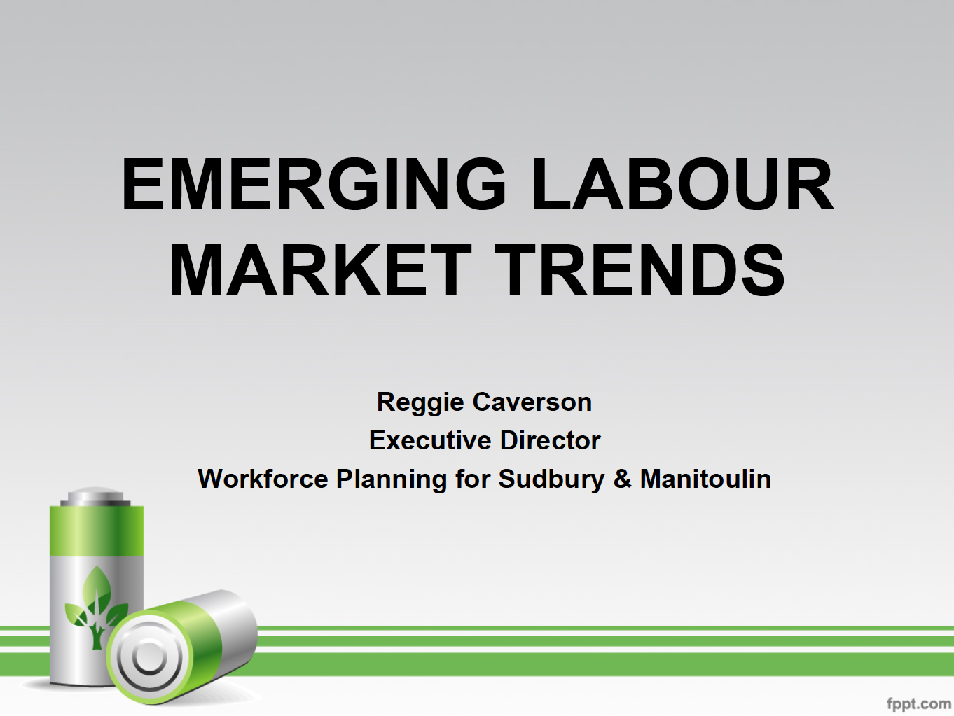 Green X2 – Tendances du marché du travail 2013 (En anglais seulement)