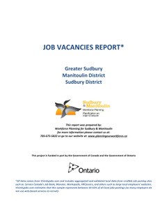 Annual Online Job Vacancies Report 